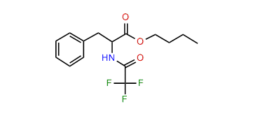 Butyl 3-phenyl-2-trifluoroacetylaminopropanoate